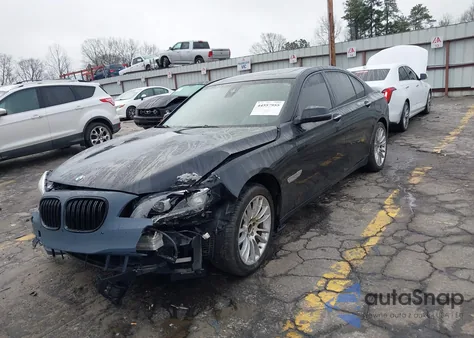 2014 BMW 750I xDrive z USA, uszkodzony, nr VIN WBAYB6C54ED225171